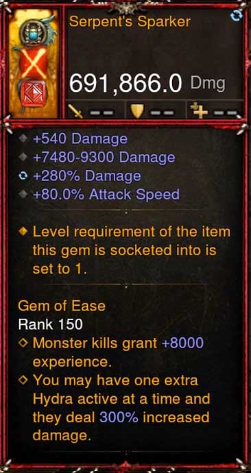 [Primal Ancient] 691k DPS 2.6.8 Serpents Sparker Diablo 3 Mods ROS Seasonal and Non Seasonal Save Mod - Modded Items and Gear - Hacks - Cheats - Trainers for Playstation 4 - Playstation 5 - Nintendo Switch - Xbox One