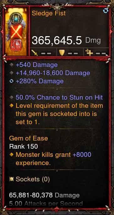 [Primal Ancient] 365k Actual DPS Sledge Fist Diablo 3 Mods ROS Seasonal and Non Seasonal Save Mod - Modded Items and Gear - Hacks - Cheats - Trainers for Playstation 4 - Playstation 5 - Nintendo Switch - Xbox One