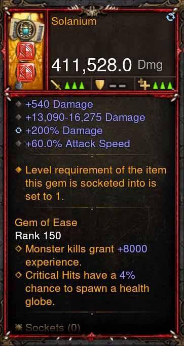 [Primal Ancient] 411k DPS Solanium - Diablo 3 Mods Store - Seasonal and non-seasonal - Modded Items and Gear for PlayStation 4, PlayStation 5, Nintendo Switch, and Xbox One