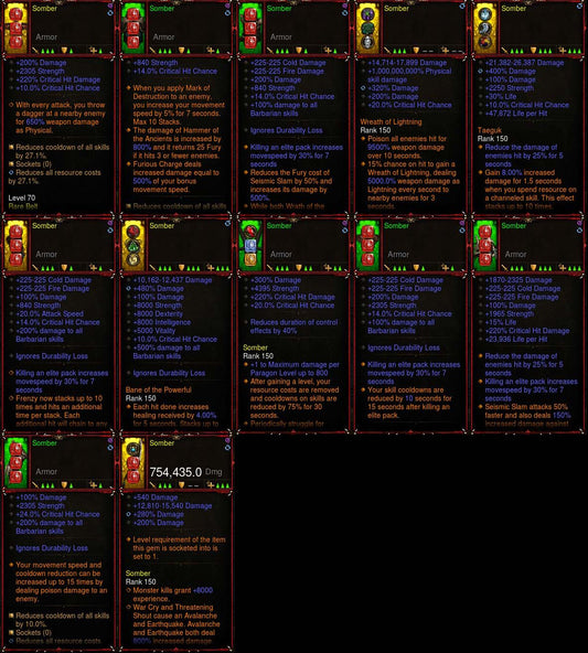 [Primal-Eth+SoulShard Infused Stats] [Quad] Diablo 3 IMv5 Savages Barbarian Set Somber Diablo 3 Mods ROS Seasonal and Non Seasonal Save Mod - Modded Items and Gear - Hacks - Cheats - Trainers for Playstation 4 - Playstation 5 - Nintendo Switch - Xbox One