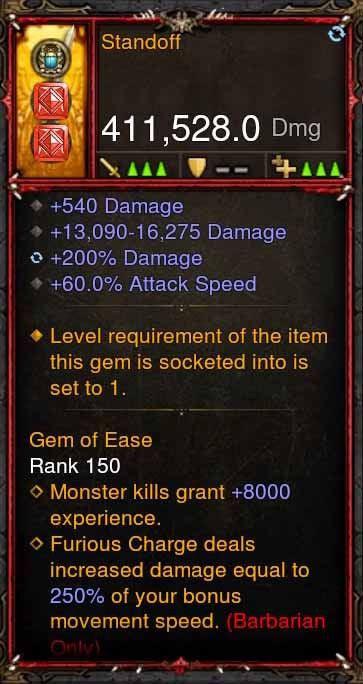 [Primal Ancient] 411k DPS Standoff - Diablo 3 Mods Store - Seasonal and non-seasonal - Modded Items and Gear for PlayStation 4, PlayStation 5, Nintendo Switch, and Xbox One