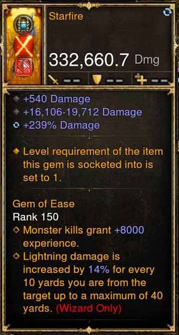 Starfire p4.2.2 332k Actual DPS Modded Weapon-Diablo 3 Mods - Playstation 4, Xbox One, Nintendo Switch