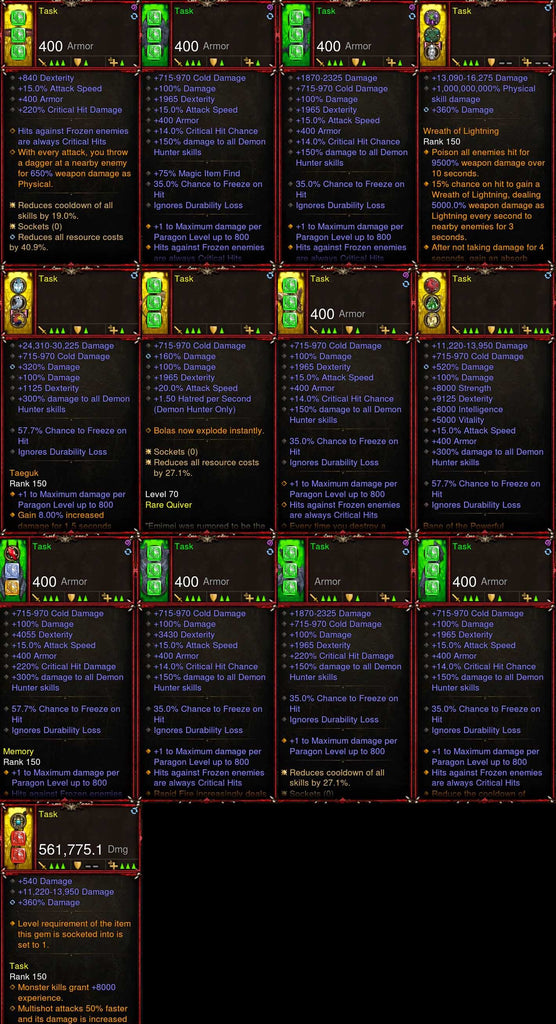 [Primal-Ethereal Infused Stats] [Quad] Diablo 3 IMv5 Unhallow Demon Hunter Set Task W3-Modded Sets-Diablo 3 Mods ROS-Akirac Diablo 3 Mods Seasonal and Non Seasonal Save Mod - Modded Items and Sets Hacks - Cheats - Trainer - Editor for Playstation 4-Playstation 5-Nintendo Switch-Xbox One