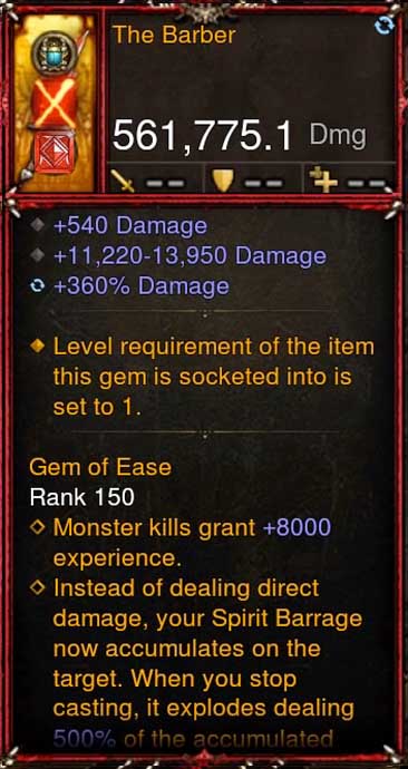 [Primal Ancient] 561k Actual DPS 2.6.8 The Barber Diablo 3 Mods ROS Seasonal and Non Seasonal Save Mod - Modded Items and Gear - Hacks - Cheats - Trainers for Playstation 4 - Playstation 5 - Nintendo Switch - Xbox One