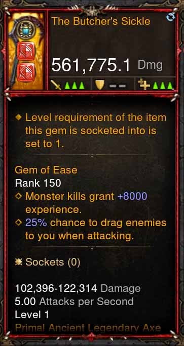 [Primal Ancient] 561k Actual DPS The Butchers Sickle Diablo 3 Mods ROS Seasonal and Non Seasonal Save Mod - Modded Items and Gear - Hacks - Cheats - Trainers for Playstation 4 - Playstation 5 - Nintendo Switch - Xbox One