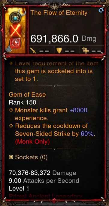 [Primal Ancient] 691k DPS The Flow of Eternity Diablo 3 Mods ROS Seasonal and Non Seasonal Save Mod - Modded Items and Gear - Hacks - Cheats - Trainers for Playstation 4 - Playstation 5 - Nintendo Switch - Xbox One
