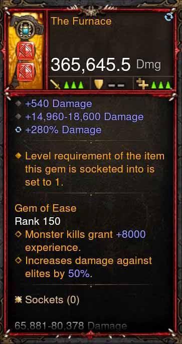 [Primal Ancient] 365k Actual DPS The Furnace Diablo 3 Mods ROS Seasonal and Non Seasonal Save Mod - Modded Items and Gear - Hacks - Cheats - Trainers for Playstation 4 - Playstation 5 - Nintendo Switch - Xbox One