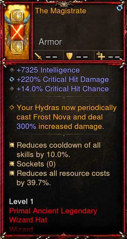 [Primal Ancient] 2.6.8 The Magistrate Wizard Helm-Armor-Diablo 3 Mods ROS-Akirac Diablo 3 Mods Seasonal and Non Seasonal Save Mod - Modded Items and Sets Hacks - Cheats - Trainer - Editor for Playstation 4-Playstation 5-Nintendo Switch-Xbox One