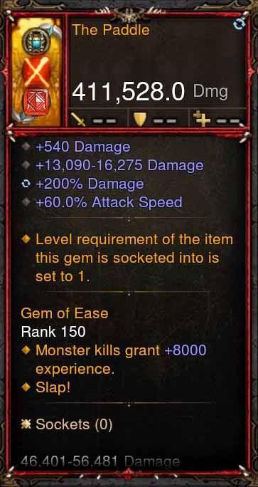 [Primal Ancient] 411k DPS The Paddle Diablo 3 Mods ROS Seasonal and Non Seasonal Save Mod - Modded Items and Gear - Hacks - Cheats - Trainers for Playstation 4 - Playstation 5 - Nintendo Switch - Xbox One