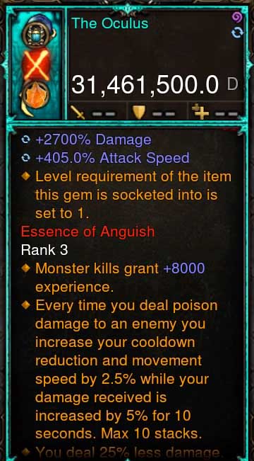 (Seasonal) [Ethereal-Primal Ancient] 31.4Mil Visual DPS The Oculus Diablo 3 Mods ROS Seasonal and Non Seasonal Save Mod - Modded Items and Gear - Hacks - Cheats - Trainers for Playstation 4 - Playstation 5 - Nintendo Switch - Xbox One