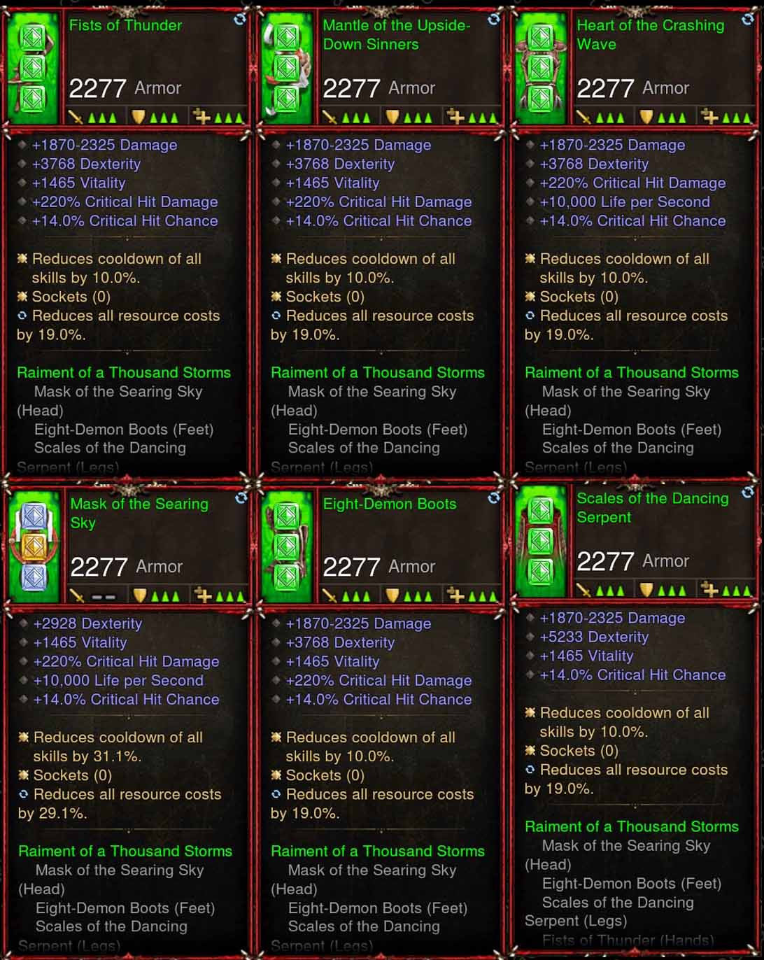 [Primal Ancient] 6x Thousand Storms Diablo 3 Mods ROS Seasonal and Non Seasonal Save Mod - Modded Items and Gear - Hacks - Cheats - Trainers for Playstation 4 - Playstation 5 - Nintendo Switch - Xbox One