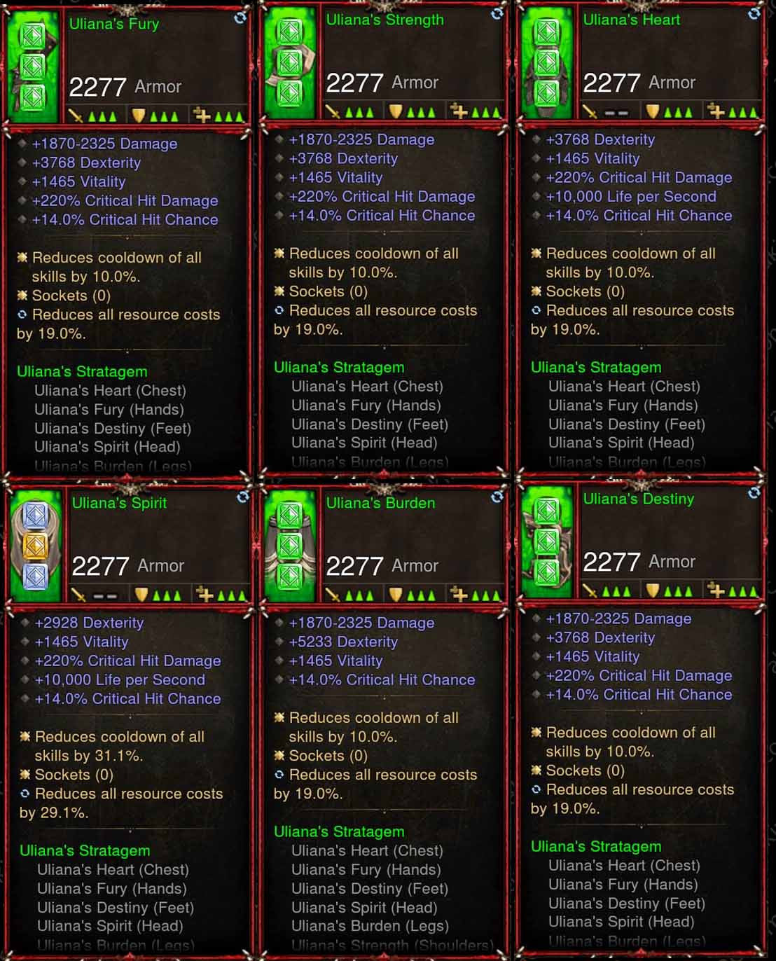 [Primal Ancient] 6x Ulania Monk Set Diablo 3 Mods ROS Seasonal and Non Seasonal Save Mod - Modded Items and Gear - Hacks - Cheats - Trainers for Playstation 4 - Playstation 5 - Nintendo Switch - Xbox One