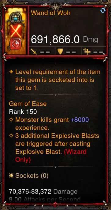 [Primal Ancient] 691k DPS Wand of Woh - Diablo 3 Mods Store - Seasonal and non-seasonal - Modded Items and Gear for PlayStation 4, PlayStation 5, Nintendo Switch, and Xbox One