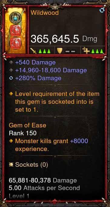 [Primal Ancient] 365k Actual DPS Wildwood Diablo 3 Mods ROS Seasonal and Non Seasonal Save Mod - Modded Items and Gear - Hacks - Cheats - Trainers for Playstation 4 - Playstation 5 - Nintendo Switch - Xbox One