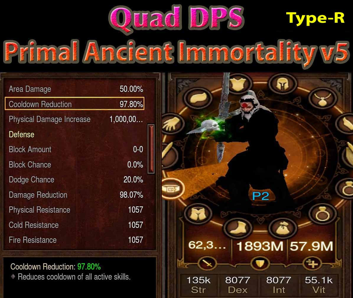 [Primal Ancient] [Quad DPS] Diablo 3 Immortal v5 Speed FOH TYPE-R Waste Barb Windfall Diablo 3 Mods ROS Seasonal and Non Seasonal Save Mod - Modded Items and Gear - Hacks - Cheats - Trainers for Playstation 4 - Playstation 5 - Nintendo Switch - Xbox One