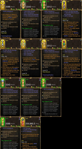 Diablo 3 Immortal v3 Typhon 2.6.8 Wizard Modded Set for Rift 150 Cell-Modded Sets-Diablo 3 Mods ROS-Akirac Diablo 3 Mods Seasonal and Non Seasonal Save Mod - Modded Items and Sets Hacks - Cheats - Trainer - Editor for Playstation 4-Playstation 5-Nintendo Switch-Xbox One