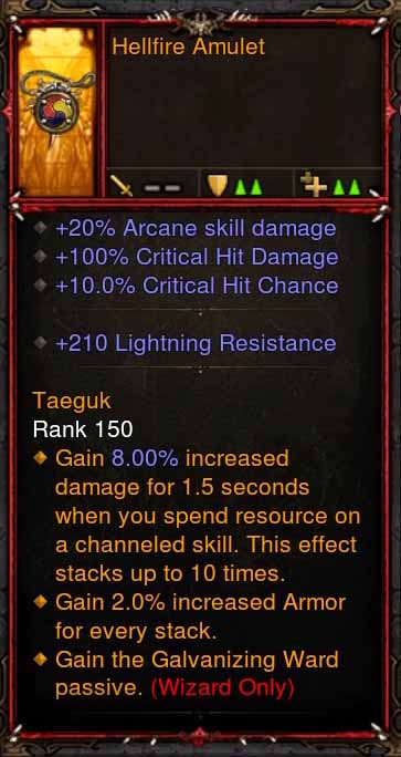 [Primal Ancient] Fake Legit Hellfire Amulet Wizard Galvanizing Ward Passive Diablo 3 Mods ROS Seasonal and Non Seasonal Save Mod - Modded Items and Gear - Hacks - Cheats - Trainers for Playstation 4 - Playstation 5 - Nintendo Switch - Xbox One