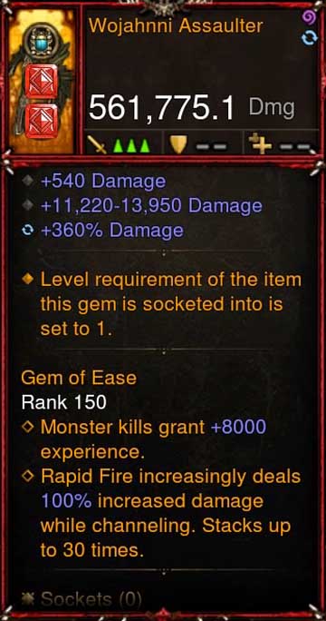 [Primal Ancient] [QUAD DPS] 2.6.5 Wojahnni Assaulter 561K DPS Diablo 3 Mods ROS Seasonal and Non Seasonal Save Mod - Modded Items and Gear - Hacks - Cheats - Trainers for Playstation 4 - Playstation 5 - Nintendo Switch - Xbox One